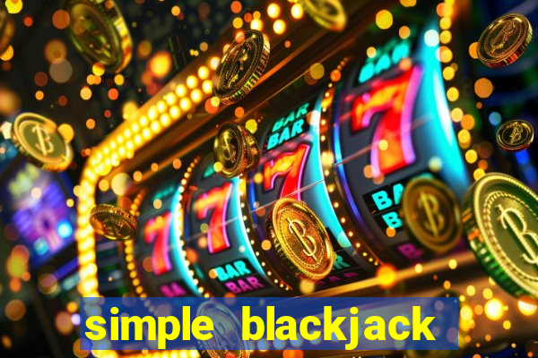 simple blackjack java code