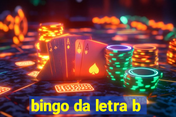 bingo da letra b