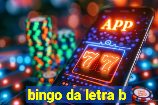 bingo da letra b