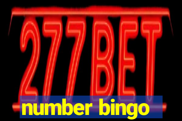 number bingo