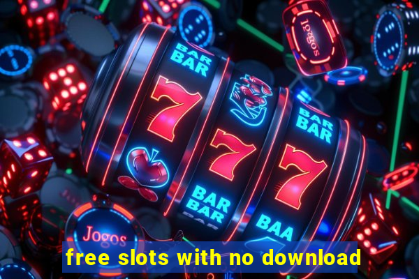 free slots with no download