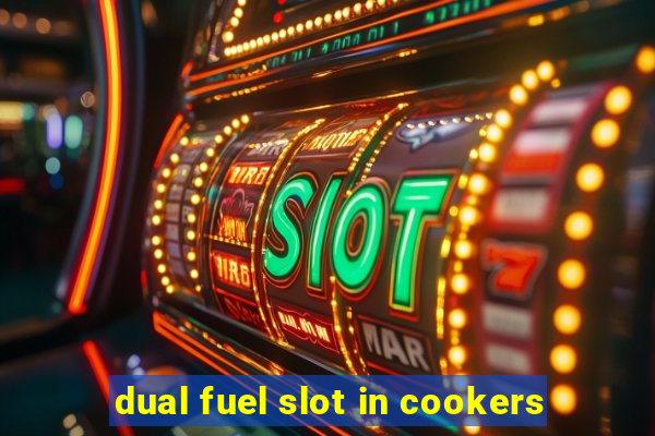 dual fuel slot in cookers