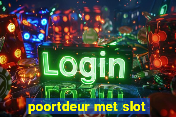 poortdeur met slot