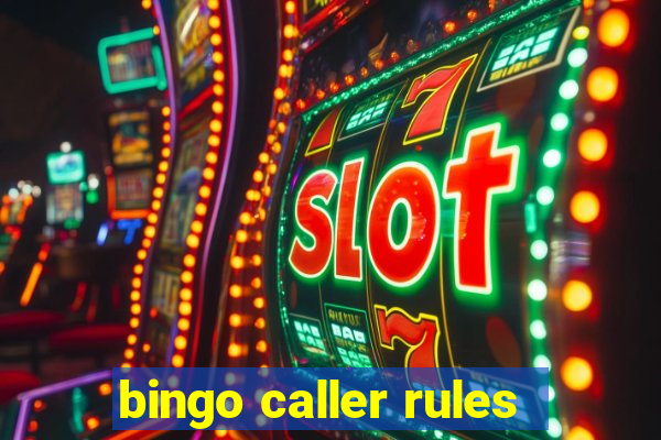 bingo caller rules