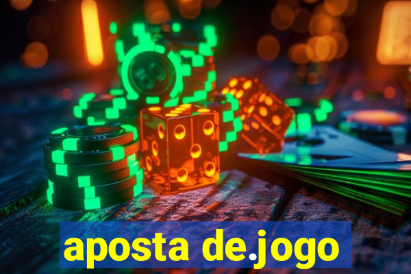 aposta de.jogo