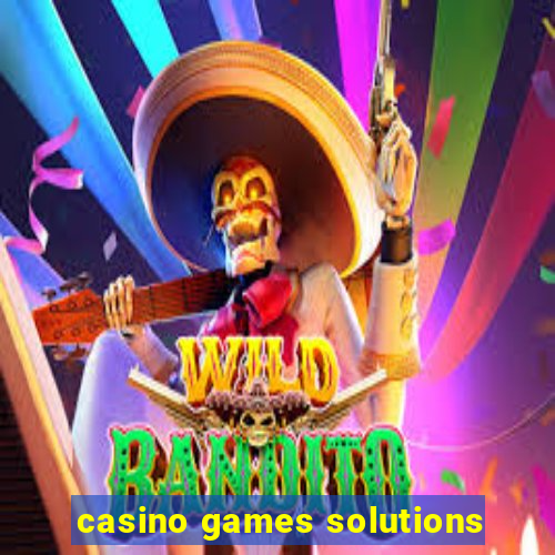 casino games solutions