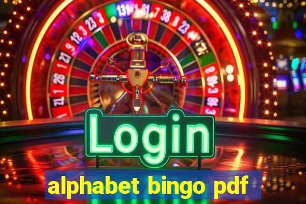 alphabet bingo pdf