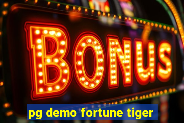 pg demo fortune tiger