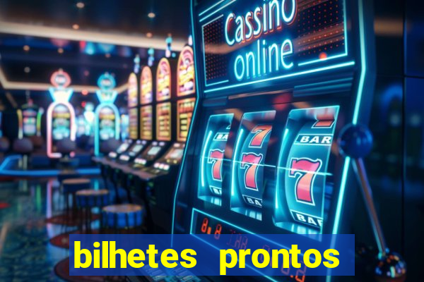 bilhetes prontos futebol hoje